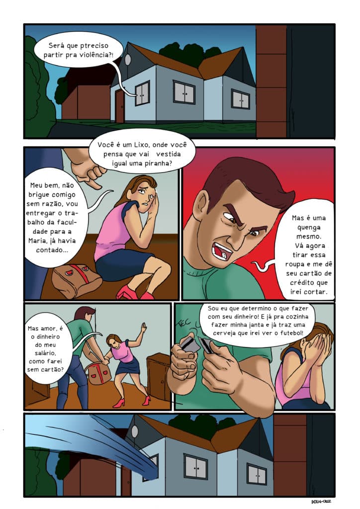 Quadrinho — Dia Internacional da Mulher