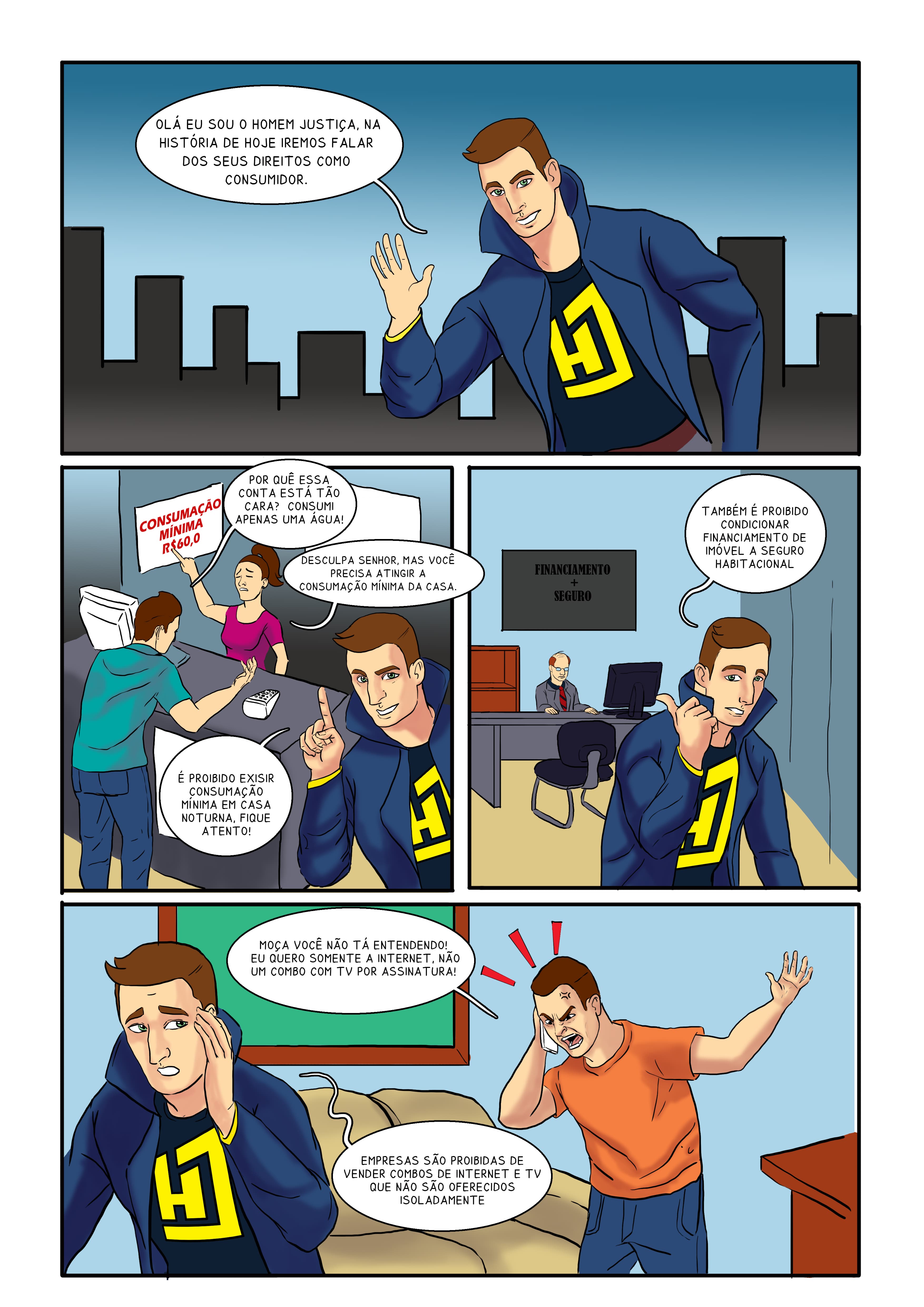 Quadrinho — Direito do Consumidor